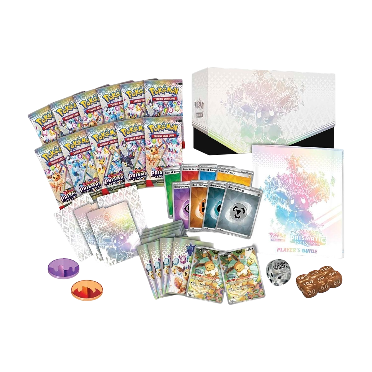 Prismatic Evolutions Pokemon Center Exclusive Elite Trainer Box