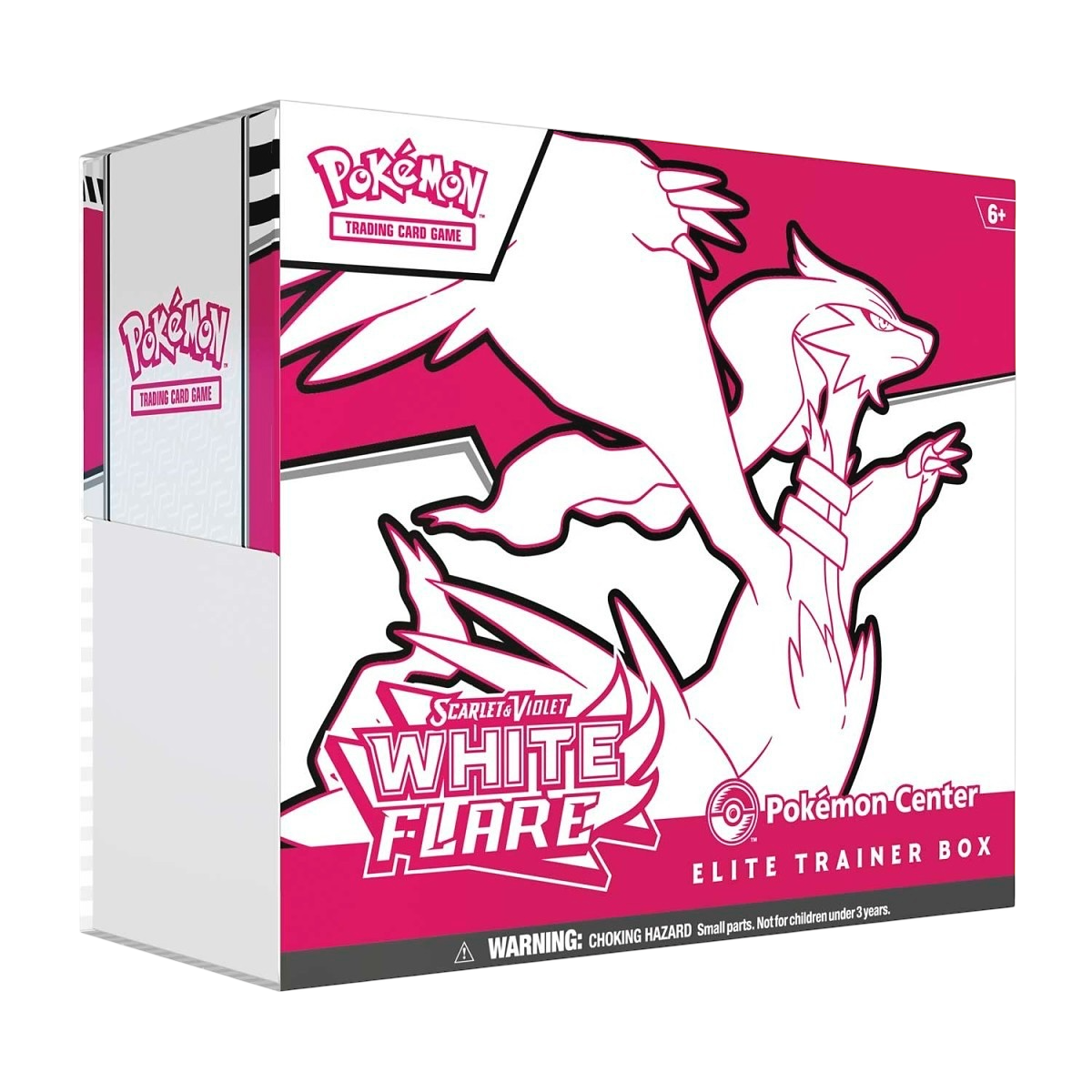 White Flare Pokemon Center Exclusive Elite Trainer Box