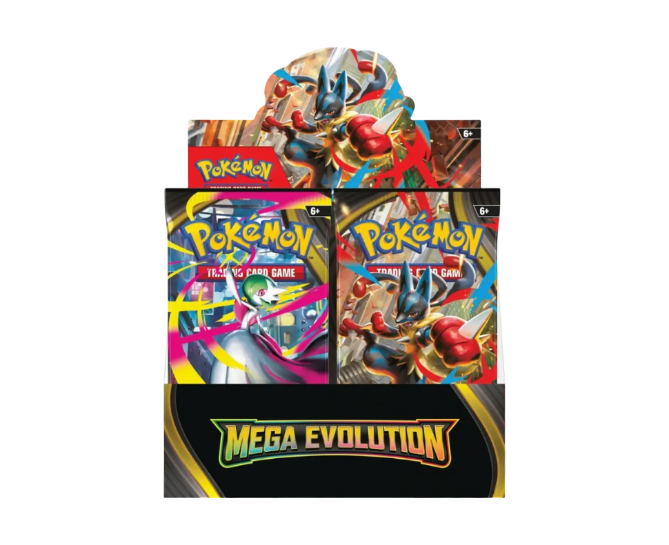 Mega Evolutions Enhanced Booster Box - With Topper