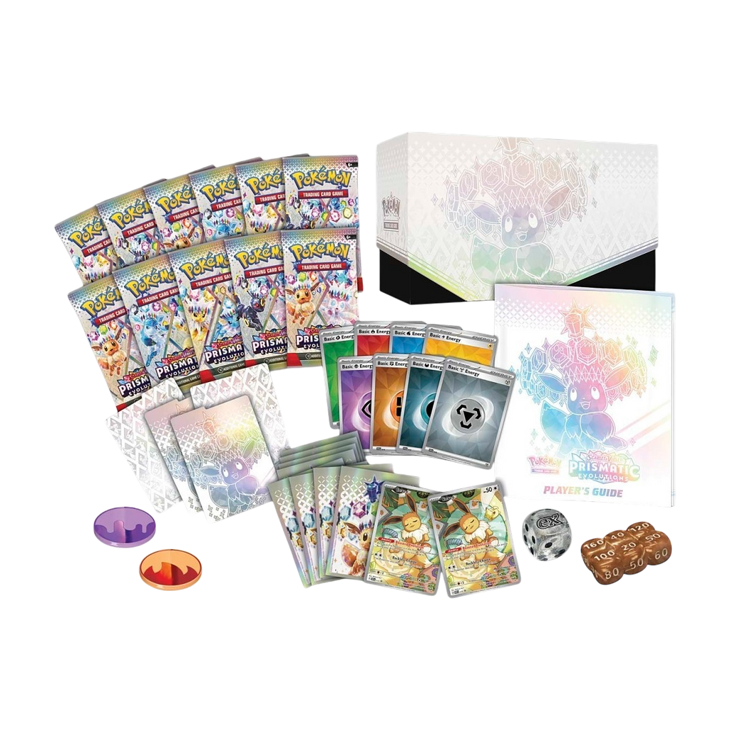 Prismatic Evolutions Pokemon Center Exclusive Elite Trainer Box