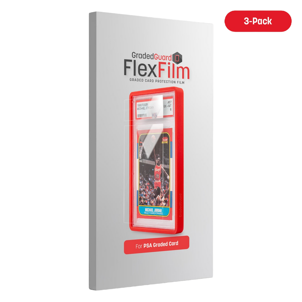 FlexFilm Graded Card Protection Film (PSA) - 3 Pack