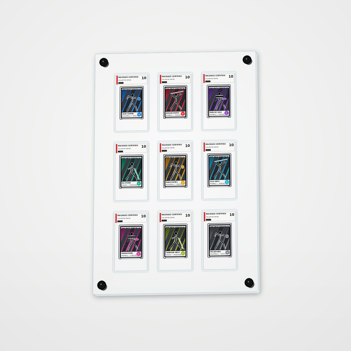 Machase Display — Nine Card Display