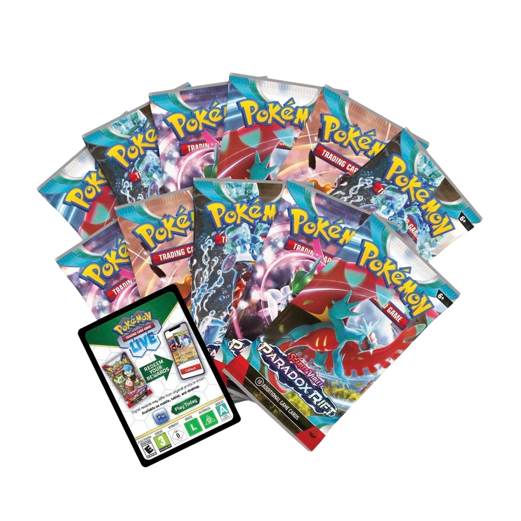 Paradox Rift Pokemon Center Exclusive Elite Trainer Box (Roaring Moon)