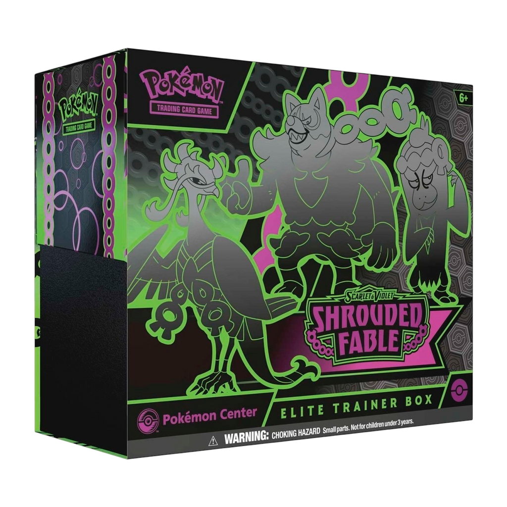Shrouded Fable Pokemon Center Exclusive Elite Trainer Box