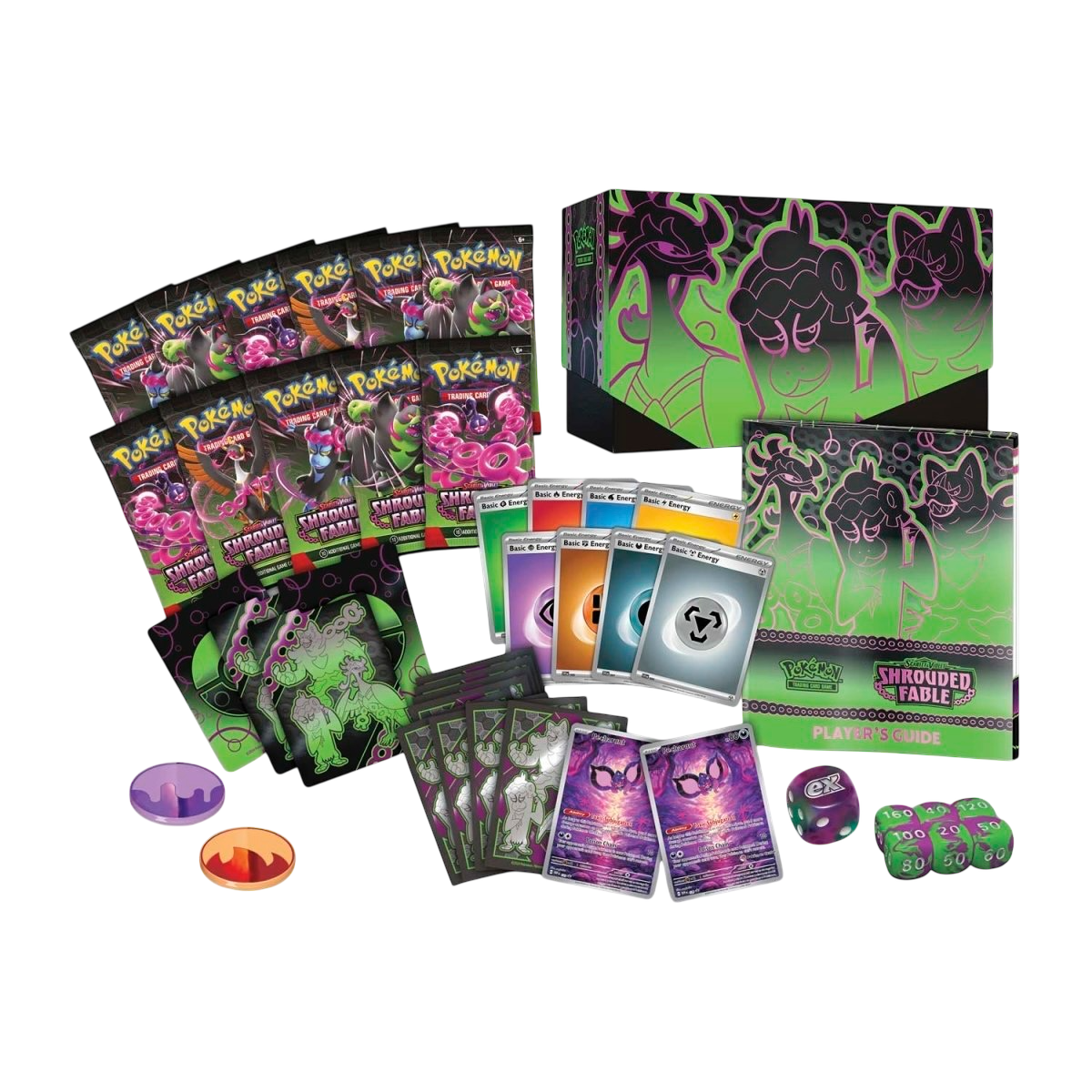 Shrouded Fable Pokemon Center Exclusive Elite Trainer Box