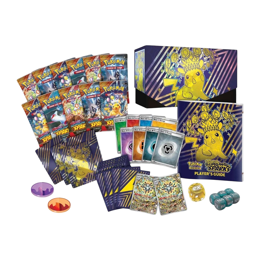 Surging Sparks Pokemon Center Exclusive Elite Trainer Box