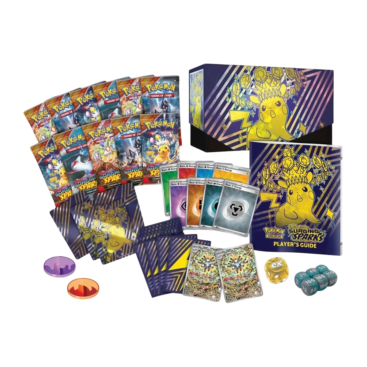 Surging Sparks Pokemon Center Exclusive Elite Trainer Box