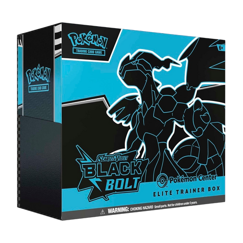 Black Bolt Pokemon Center Exclusive Elite Trainer Box