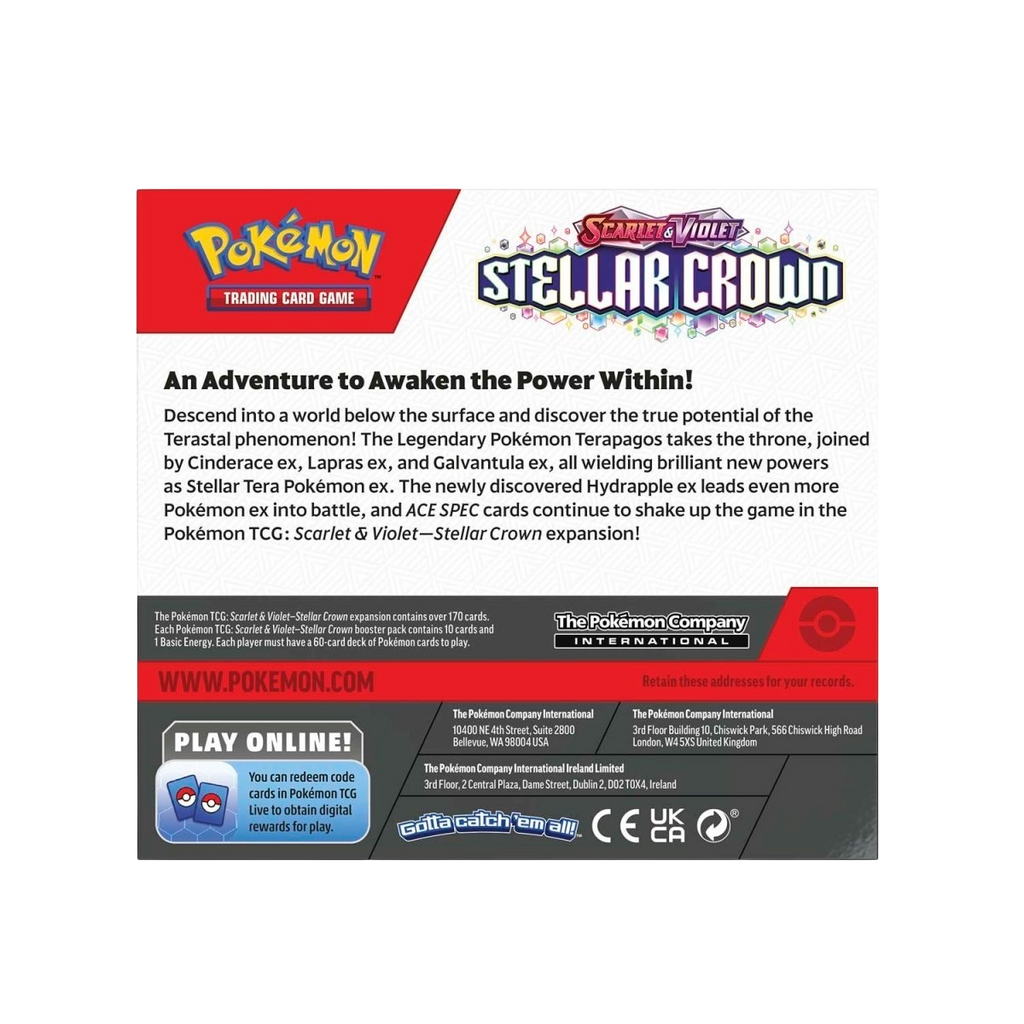 Pokemon Stellar Crown Booster Box