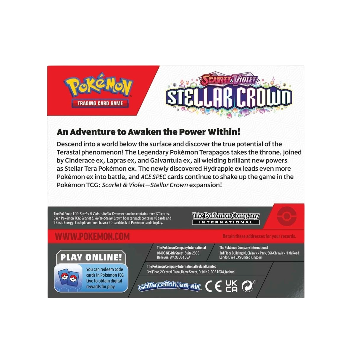 Pokemon Stellar Crown Booster Box