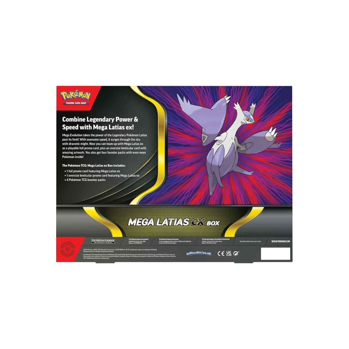 Pokemon Mega Latias EX Box