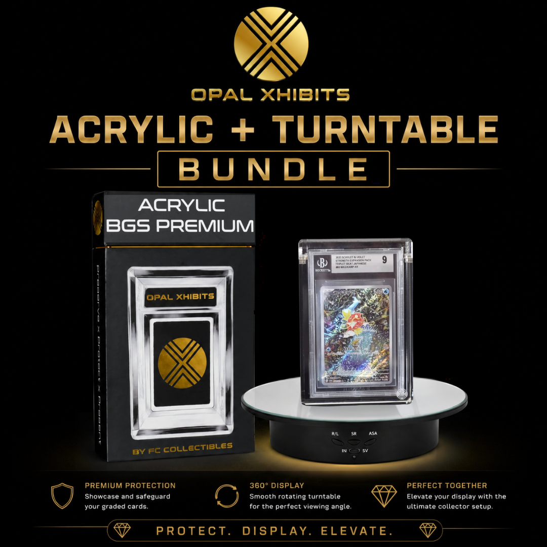 Opal Xhibit Display + Turntable Bundle