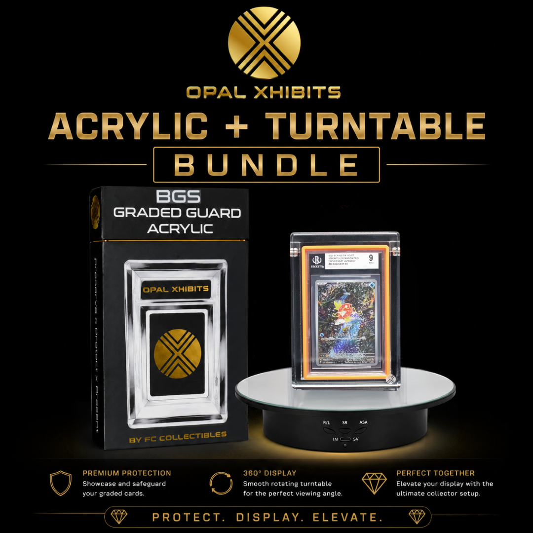 Opal Xhibit Display + Turntable Bundle