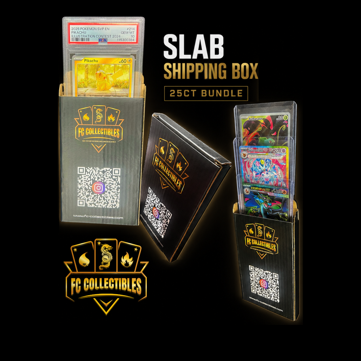 Slab Shipping Box - 25ct Bundle