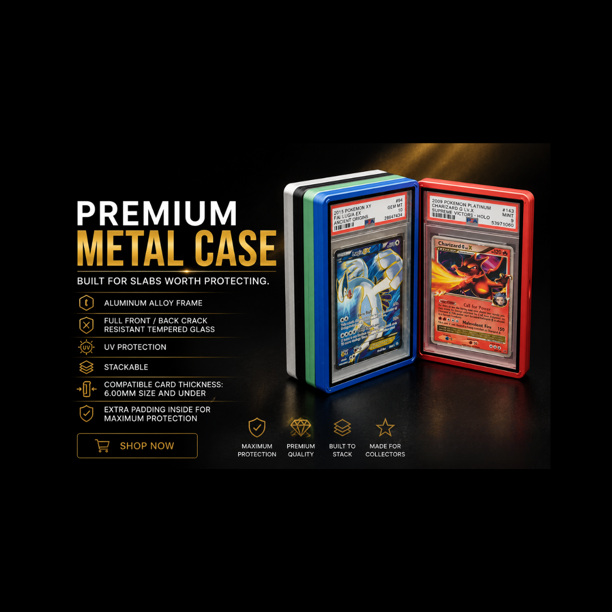 Premium Metal Case (PSA)